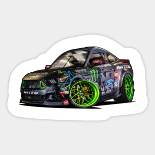 Formula D Sticker